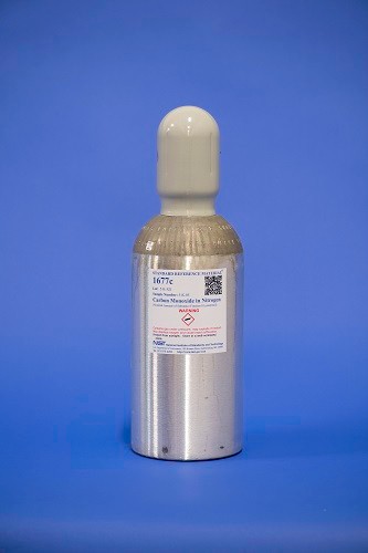 SRM 1677c 氮氣中的一氧化碳(公稱量-物質(zhì)分數(shù)為10毫微升/摩爾)