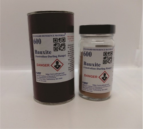 SRM 600  澳大利亞-達(dá)林鋁土礦標(biāo)準(zhǔn)品
